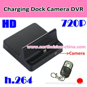 Camera in Phone Charging Dock Design
